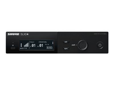 Shure SLXD4 - Wireless audio receiver for wireless microphone