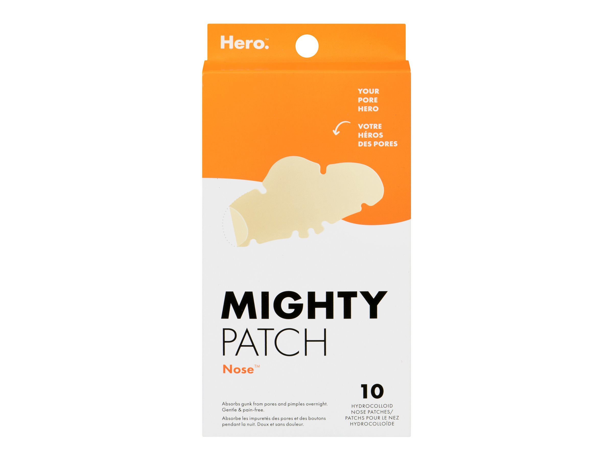 Hero Mighty Patch Nose Strips - 10's