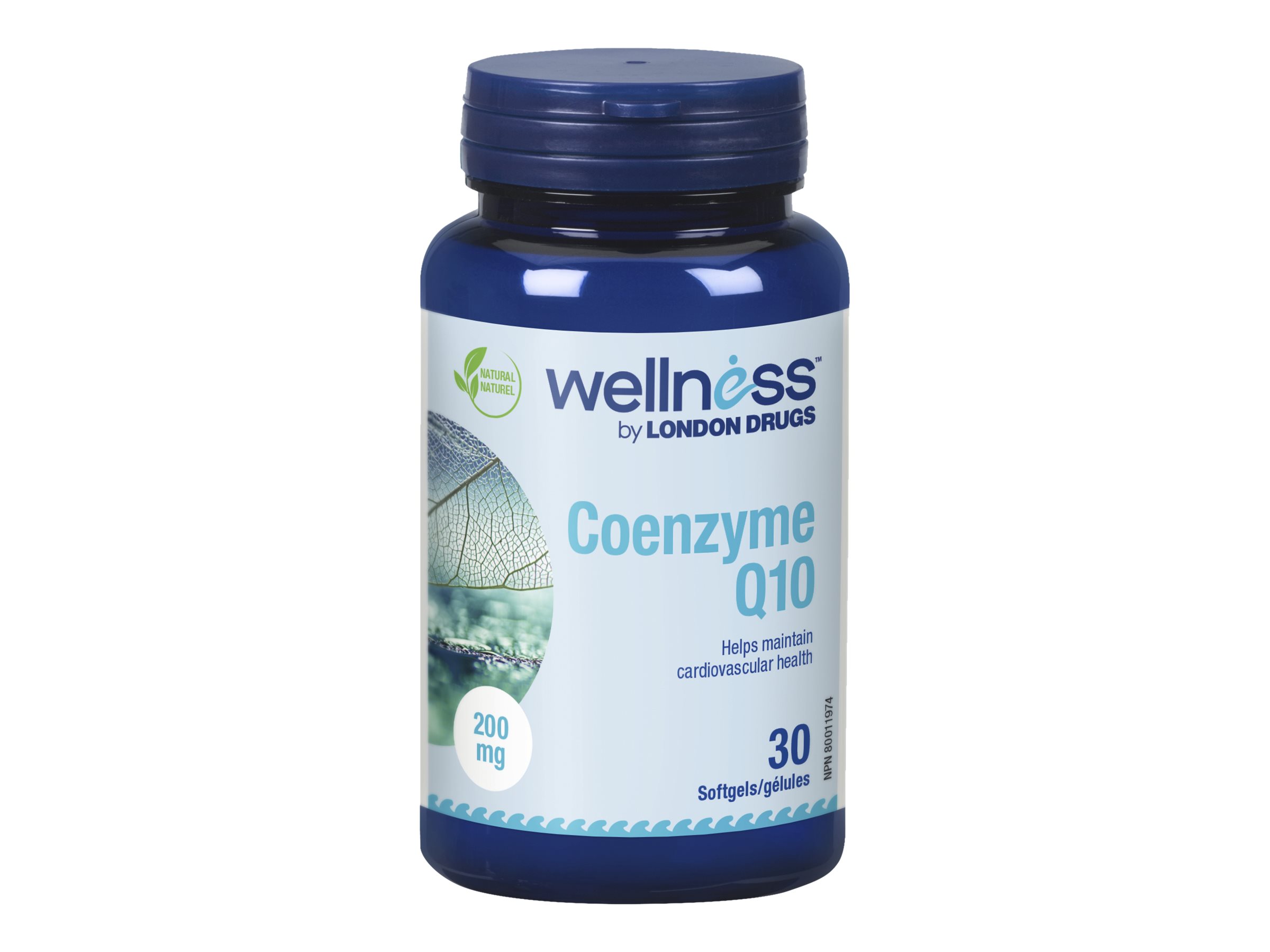 Wellness by London Drugs Coenzyme Q10 - 200mg - 30s