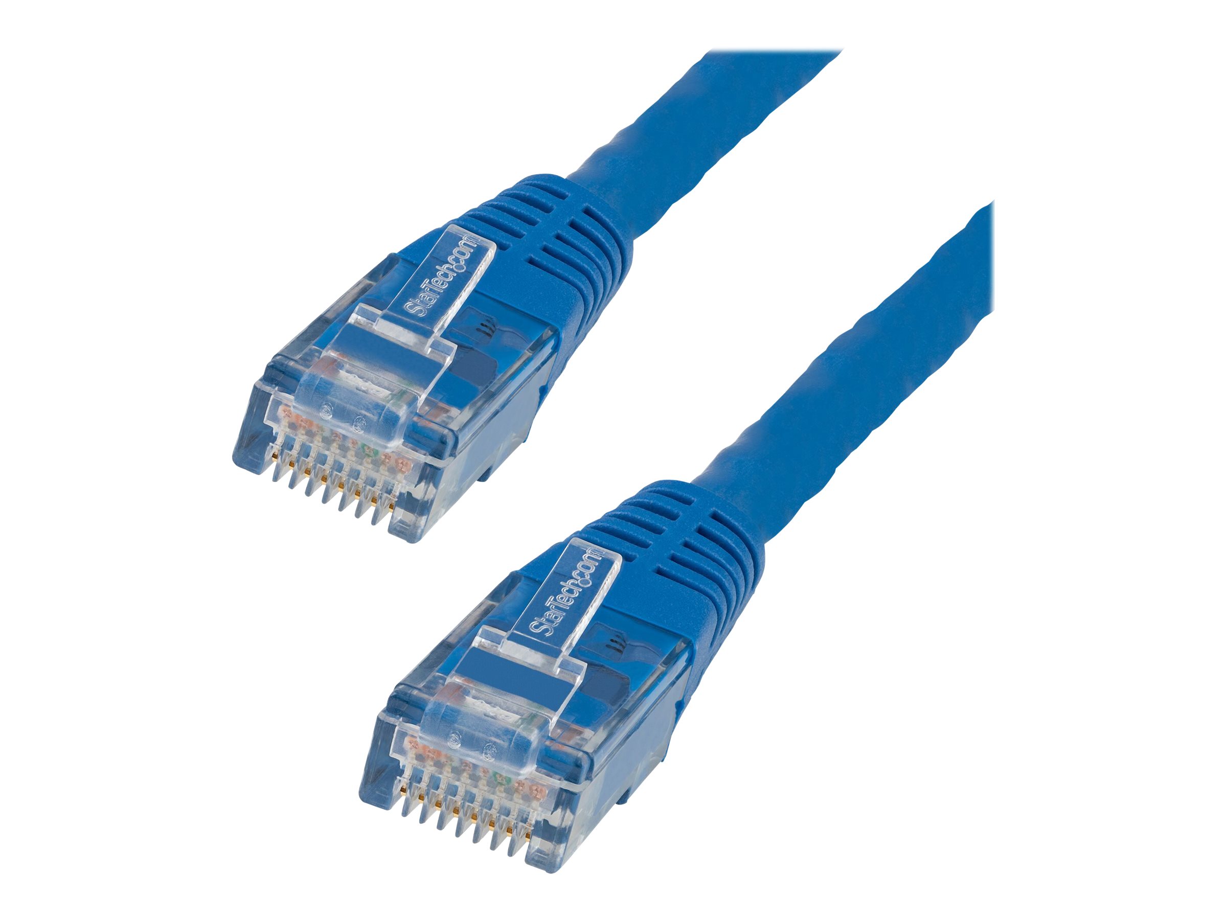 StarTech.com 100ft CAT6 Ethernet Cable, 10 Gigabit Molded RJ45 650MHz 100W PoE Patch Cord, CAT 6 10GbE UTP Network...