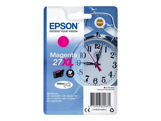 Image of Epson 27XL - XL - magenta - original - ink cartridge