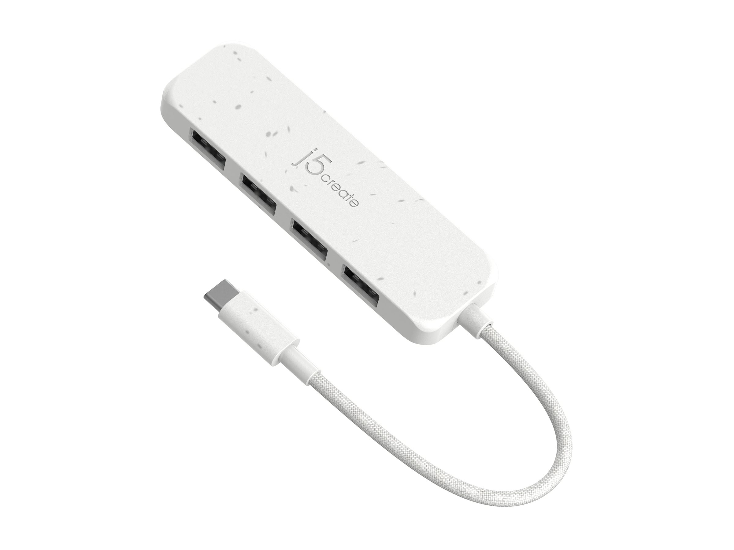 j5create JCH341EW hub eco-friendly USB-C 4 Usage / lifestyle Right side 72480