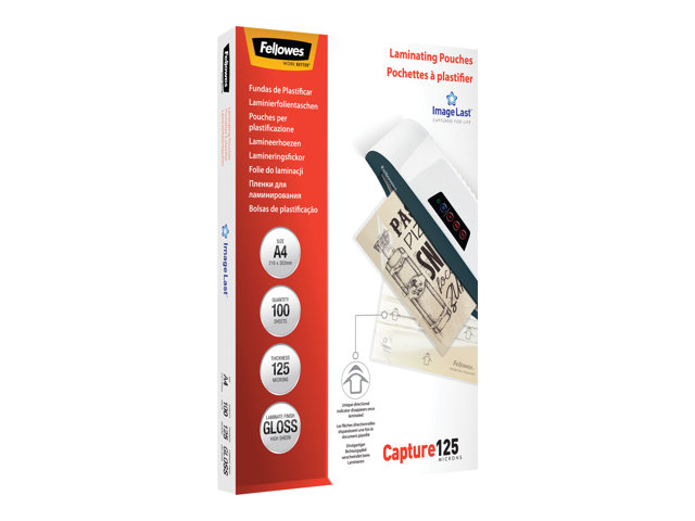 FELLOWES IL POCHETTES A4 125 MICRONS X