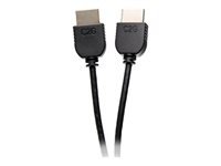 C2G 6ft (1.8m) Ultra Flexible High Speed HDMI Cable with Low Profile Connectors - 4K 60Hz (2-Pack)