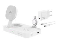 4smarts Trident Trådløs opladningsstander 25Watt 1xUSB-C