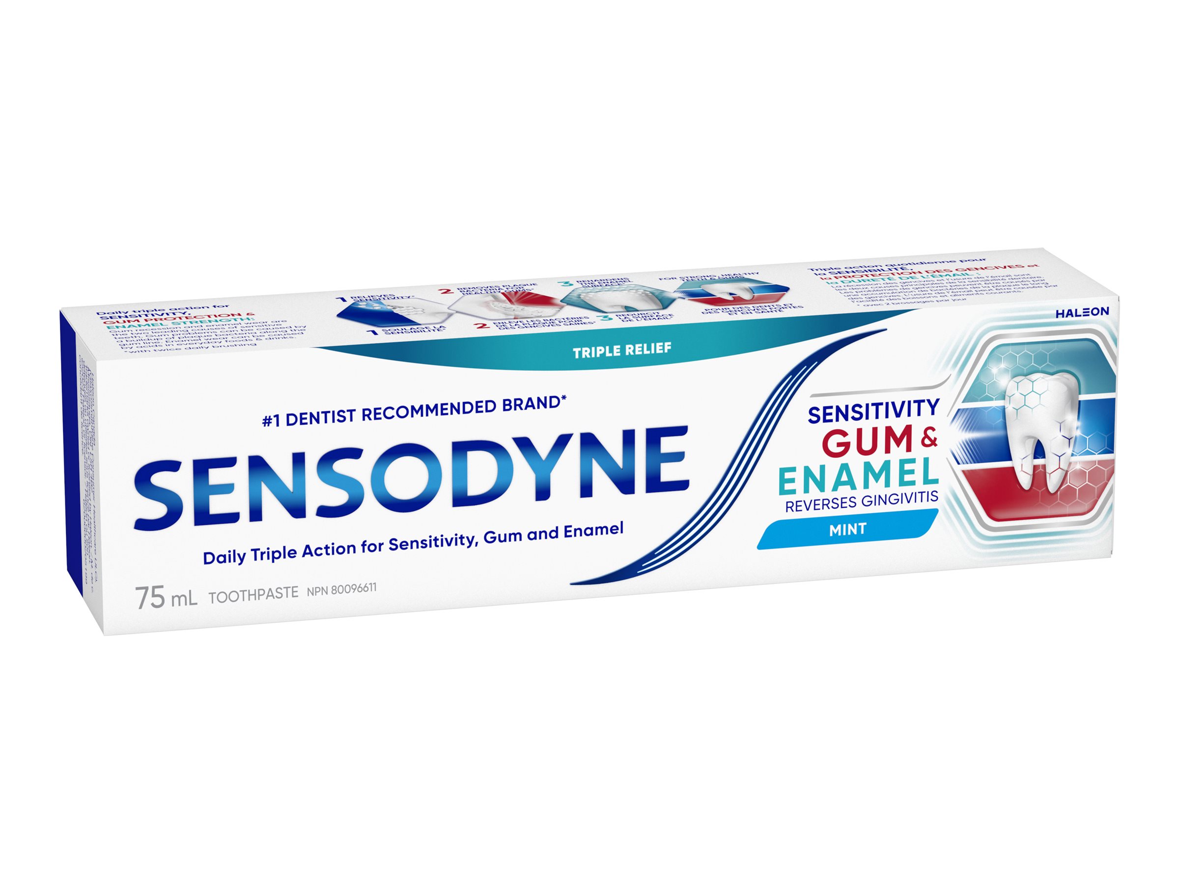 Sensodyne Sensivity Gum and Enamel Mint Toothpaste - 75ml