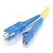 C2G 5m LC-SC 9/125 Simplex Single Mode OS2 Fiber Cable