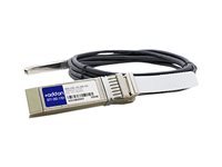 AddOn 3m Meraki Compatible SFP DAC - Direct attach cable - SFP to SFP - 10 ft - twinaxial - for Cisco Meraki Cloud Managed MS220, MS320; Cloud Managed Ethernet Aggregation Switch MS420