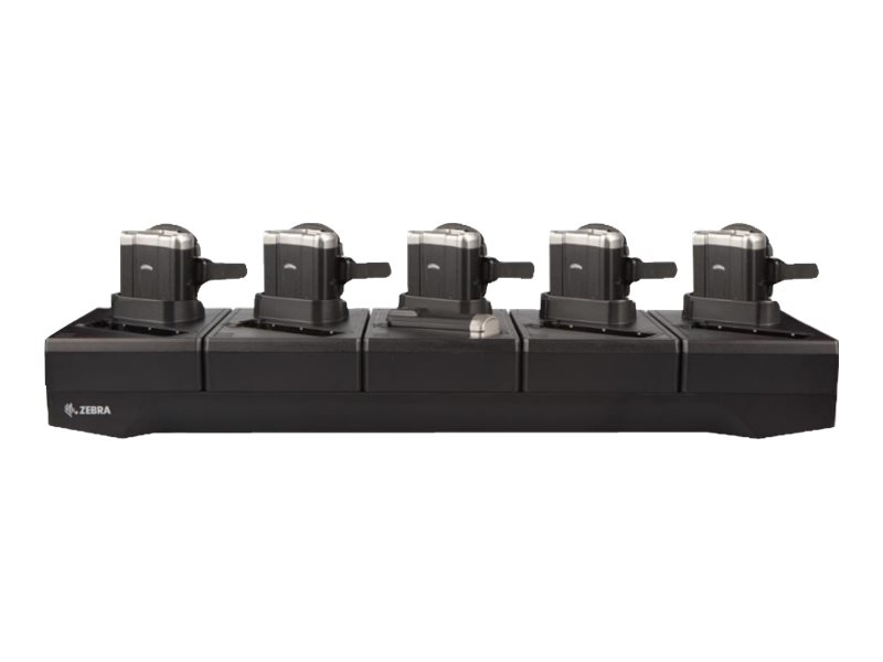 Zebra 5Slot Charge Only Cradle w/Spare Battery Charger