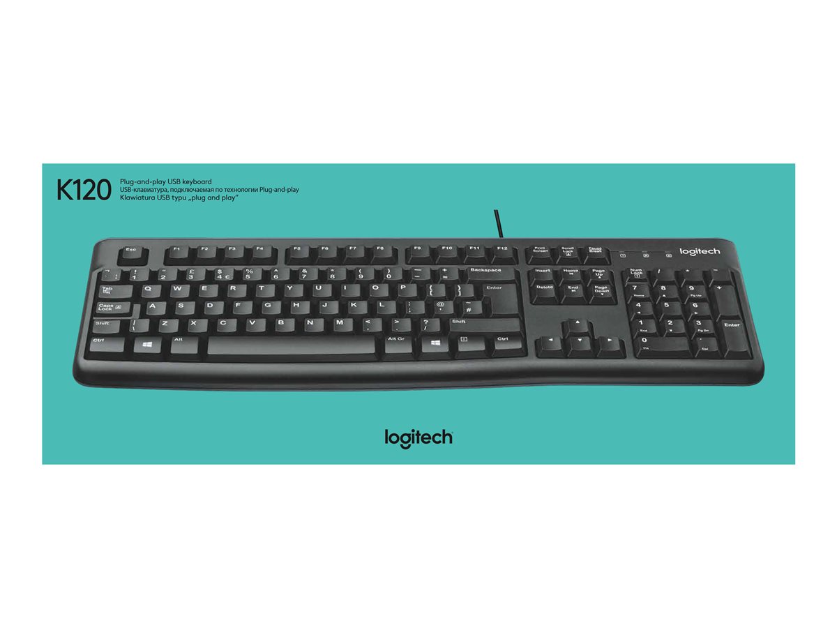 Keyboard K120 - BLK - HEB - USB – foto 5