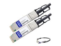 AddOn 3m Cisco Compatible QSFP+ DAC - direct attach cable - 3 m