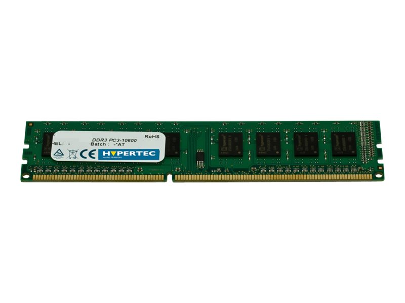 An image of Hypertec - DDR3 - module - 2 GB - DIMM 240-pin - 1333 MHz / PC3-10600 - unbuffered