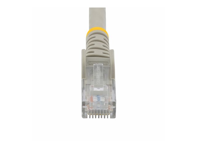 Startech 75ft CAT6 Ethernet Cable, 10 Gigabit Snagless RJ45 650MHz 100W PoE Patch Cord, CAT 6 10GbE UTP Network Cable w/Strain Relief, Gray, Wiring is