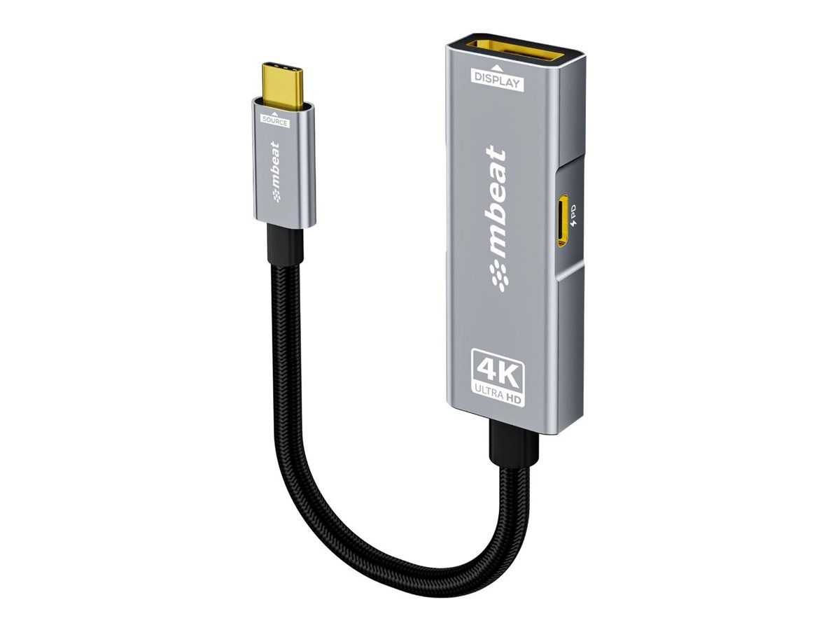 mbeat ToughLink, video adapter, USB-C, 15 cm