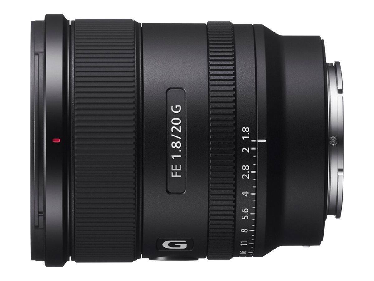 Sony FE 20mm F1.8 G Lens - Black - SEL20F18G