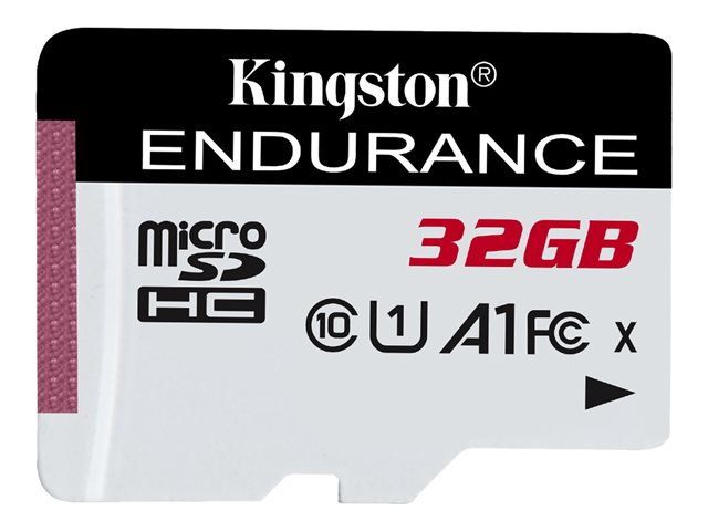 Image of Kingston High Endurance - flash memory card - 32 GB - microSDHC UHS-I