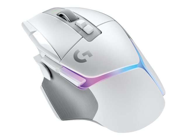 Logitech G G502 X PLUS - myš - 2.4 GHz - bílá – foto 8