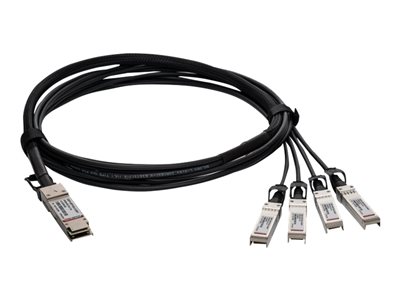 QSFP TO 4XSFP10G PASSIVE COPPER SPLITTER CABLE. 1M