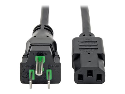 Tripp Lite 25ft Computer Power Cord Hospital Medical Cable 5-15P to C13 15A 14AWG 25'
