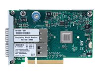 HPE InfiniBand QDR/EN 10Gb Dual Port 544FLR-QSFP - network adapter - PCIe 3.0 x8 - 2 ports