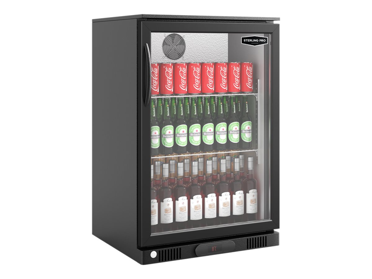 An image of Sterling Pro Green SP1HC-BK - drinks chiller - freestanding - black