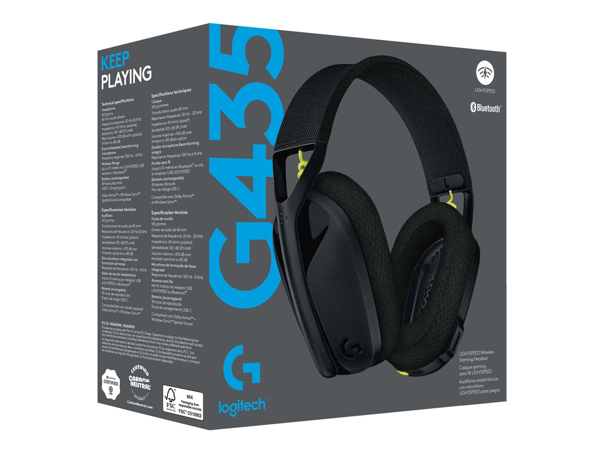 Logitech Lightspeed G435 BLACK – foto 4