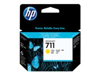 HP 711 - yellow - original - DesignJet - ink cartridge