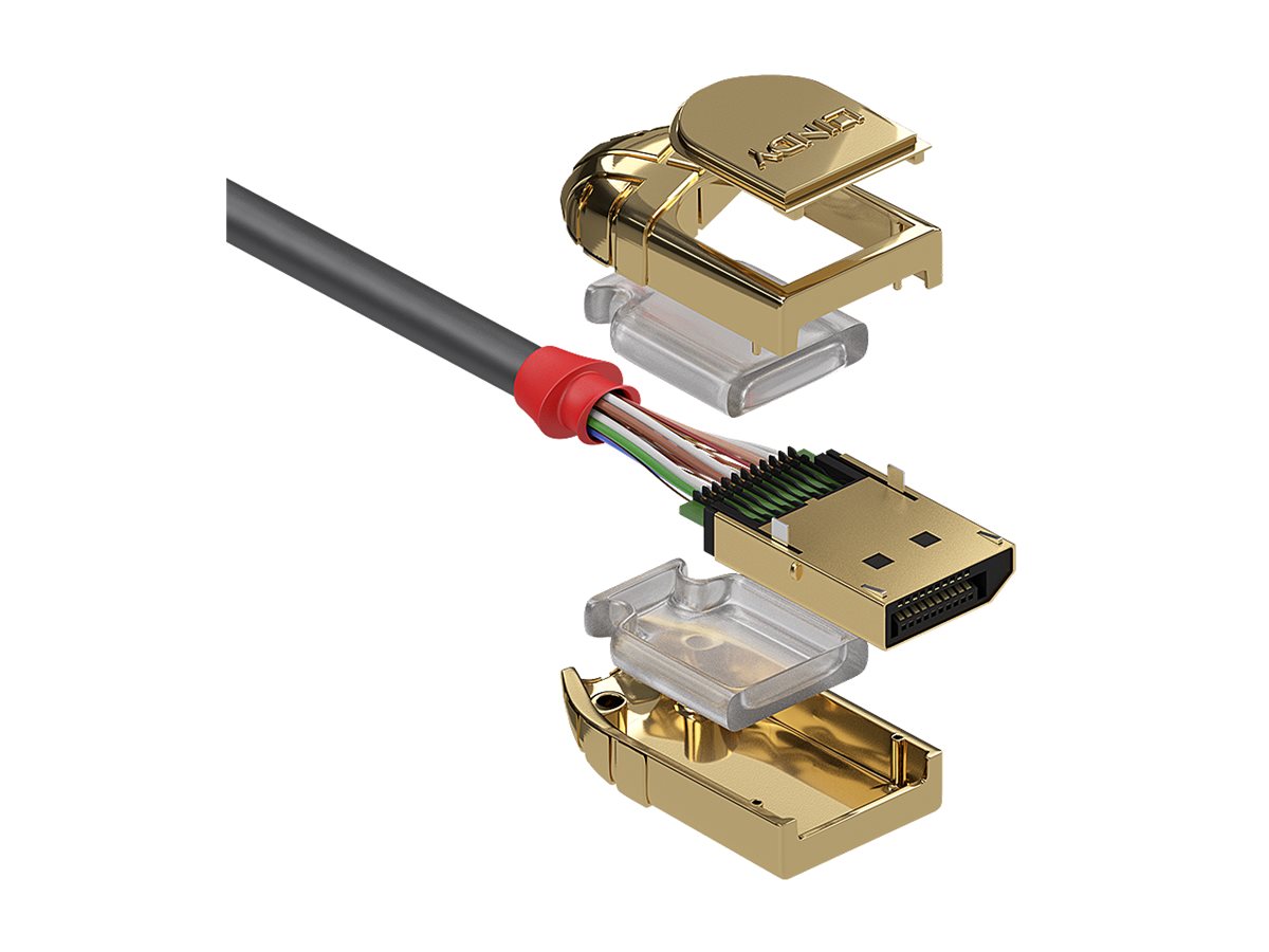 C ble DisplayPort 1.4, Gold Line, 1m