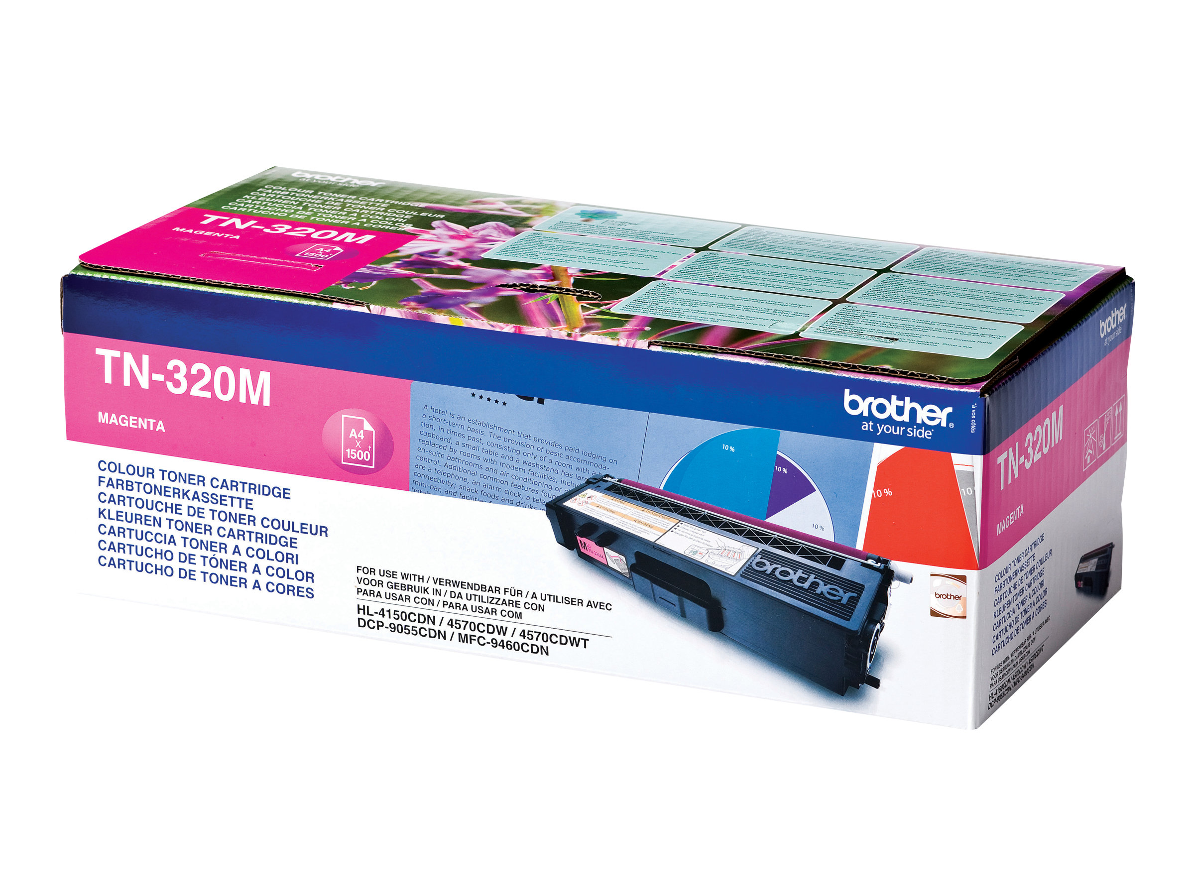Brother Tn320m Magenta Original Toner Cartridge