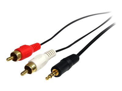 Audio Cable 3.5mm to RCA - 6ft - CAB-08919 - SparkFun Electronics