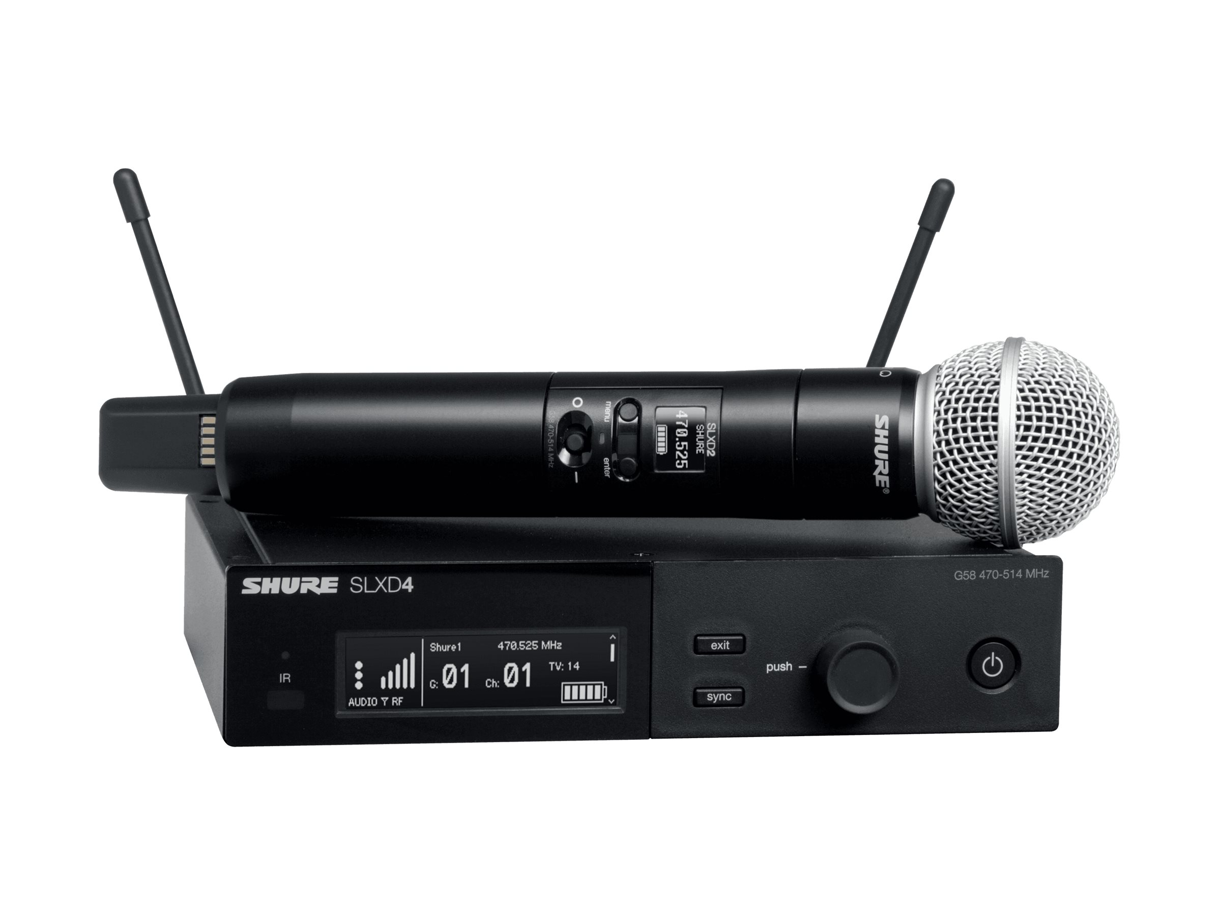 Shure SLXD24/SM58 - H55 Band