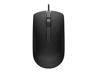 Dell MS116 - mouse - USB - black