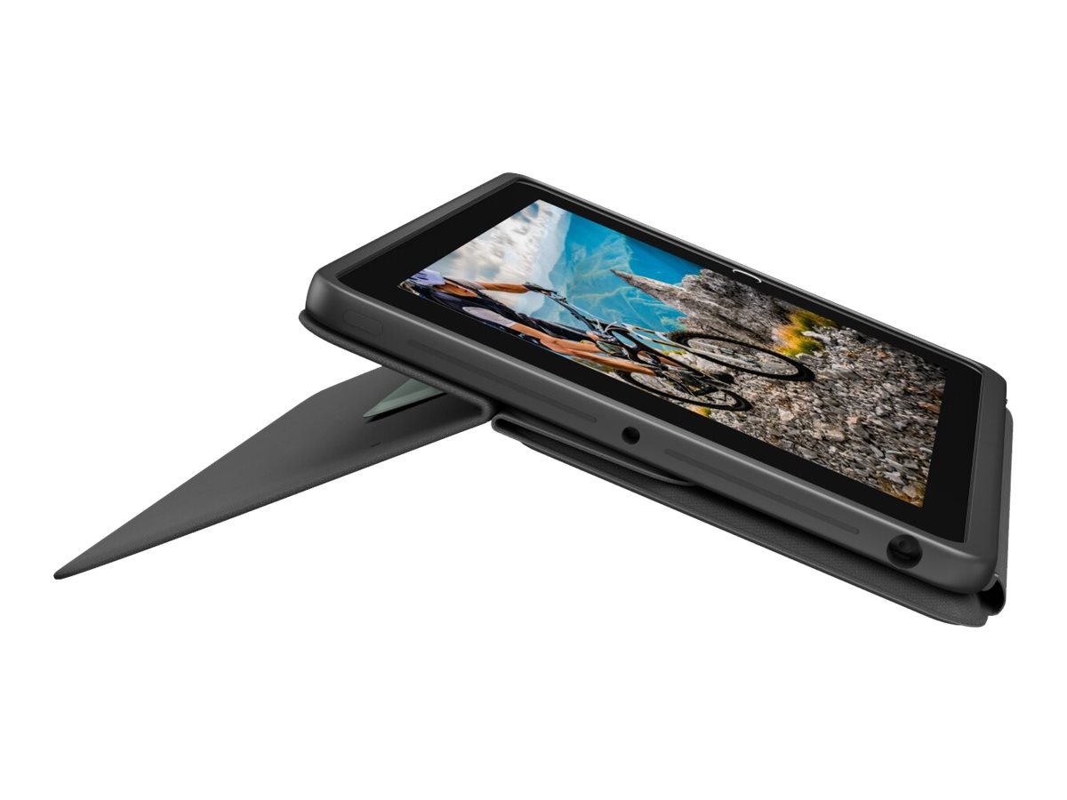Logitech Rugged Folio - klávesnice a pouzdro - QWERTY - španělská - grafit Vstupní zařízení – foto 5