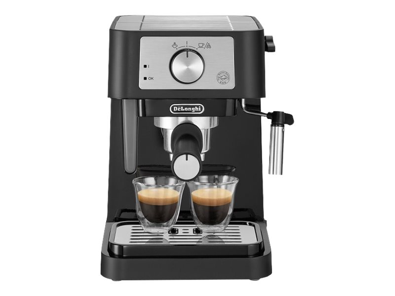 De Longhi Stilosa Espresso Maker Black Stainless Steel EC260BK