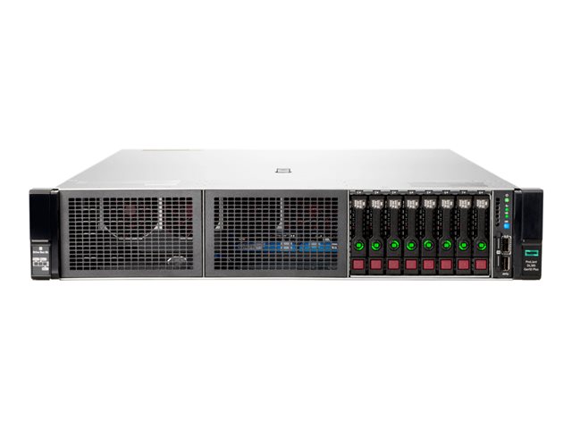 HPE ProLiant DL385 Gen10 Plus - Server - rack-mountable - 2U - 2-way - 1 x EPYC 7262 / 3.2 GHz - RAM 16 GB - SAS - hot-swap 3.5 bay(s) - no HDD - no graphics - GigE - monitor: none – Hewlett Packard Enterprise