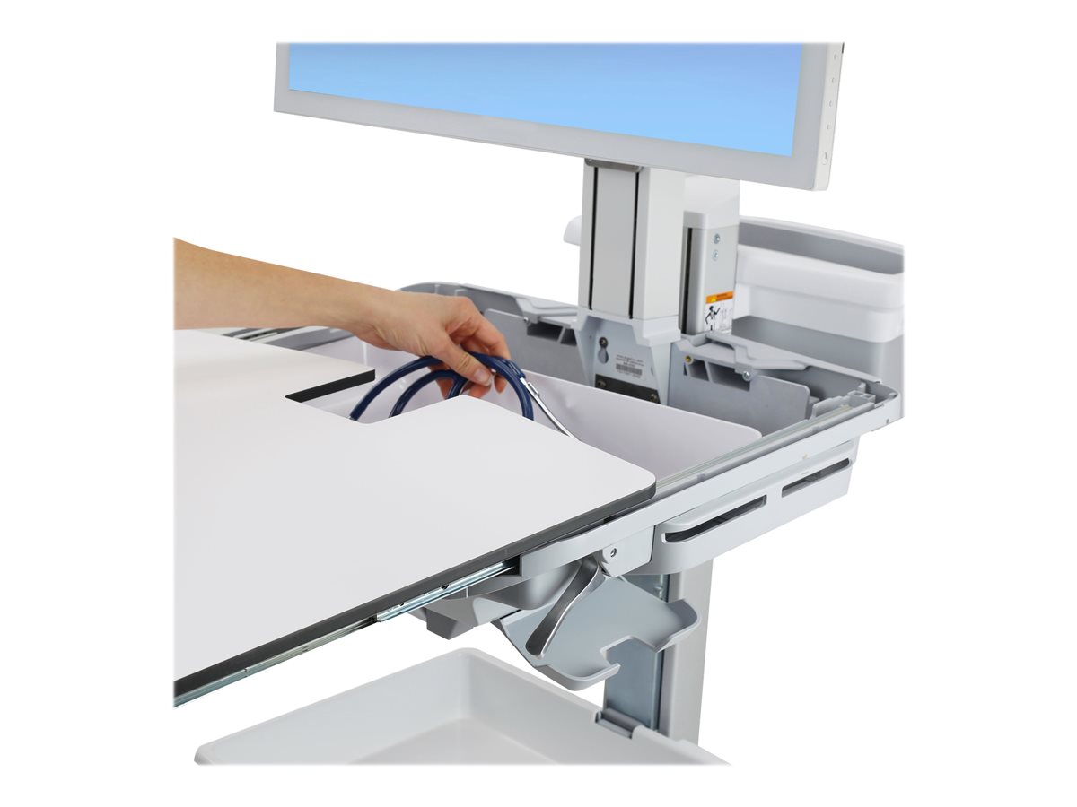 Ergotron StyleView Cart - Sliding Worksurface vozík - pro LCD displej / klávesnice / myš – foto 3