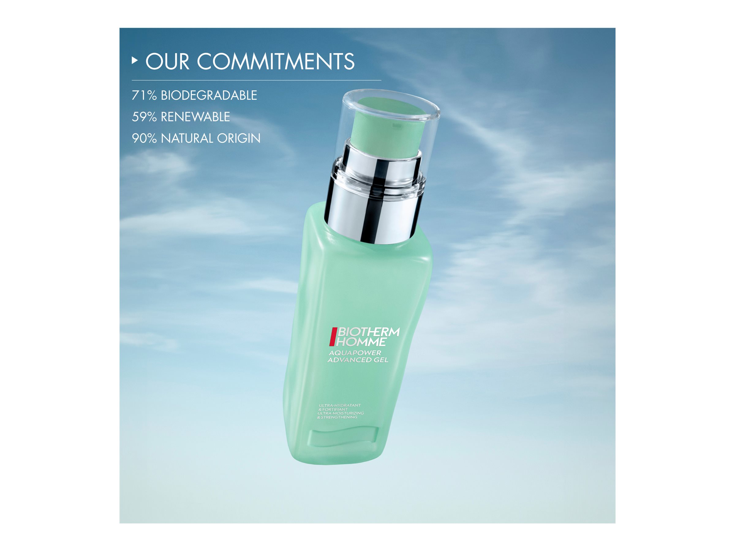 Biotherm Homme Aquapower Advanced Gel Moisturizer - 100ml