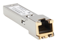 Eaton Tripp Lite Series Cisco-Compatible GLC-TE SFP Transceiver - 10/100/1000Base-TX, Copper, RJ45, Cat6, 328 ft. (100 m)