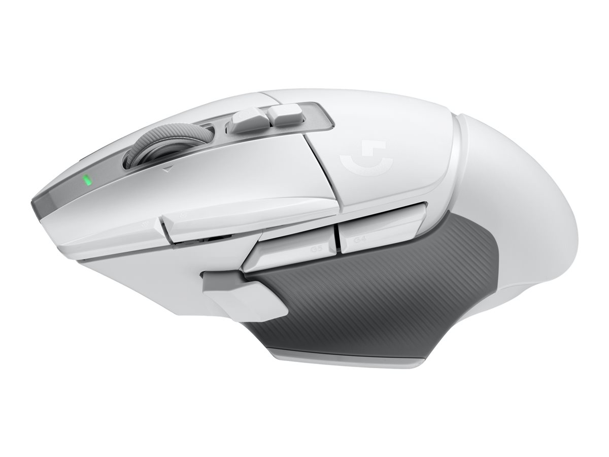 Logitech G G502 X LIGHTSPEED - myš - 2.4 GHz - bílá – foto 9