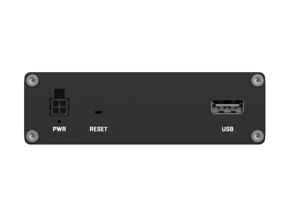 Teltonika RUT301 router DIN rail mountable wall-mountable Product shot Right-angle 79850