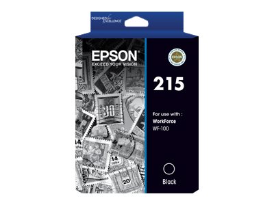 Epson 215 black original ink Product shot Front 79200