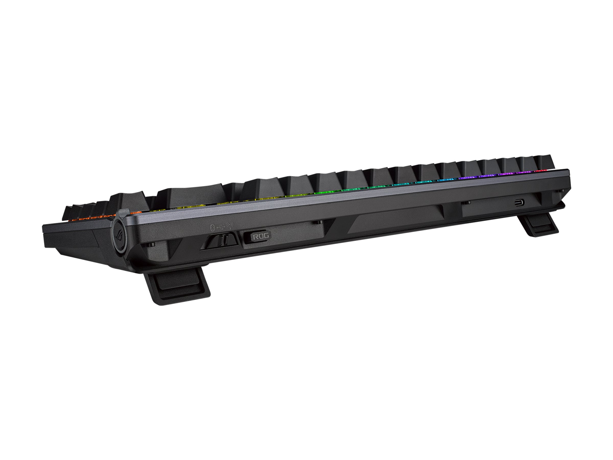 ASUS ROG Azoth keyboard with OLED display gun metal Input Product shot Left-angle 79900