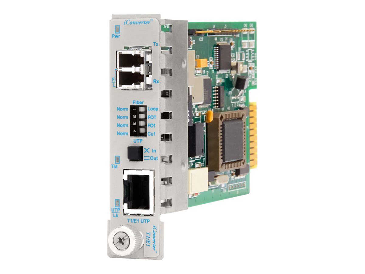Omnitron iConverter T1/E1