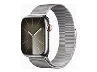 Apple Watch Series 9 (GPS + Cellular) 45 mm Sølv Smart ur