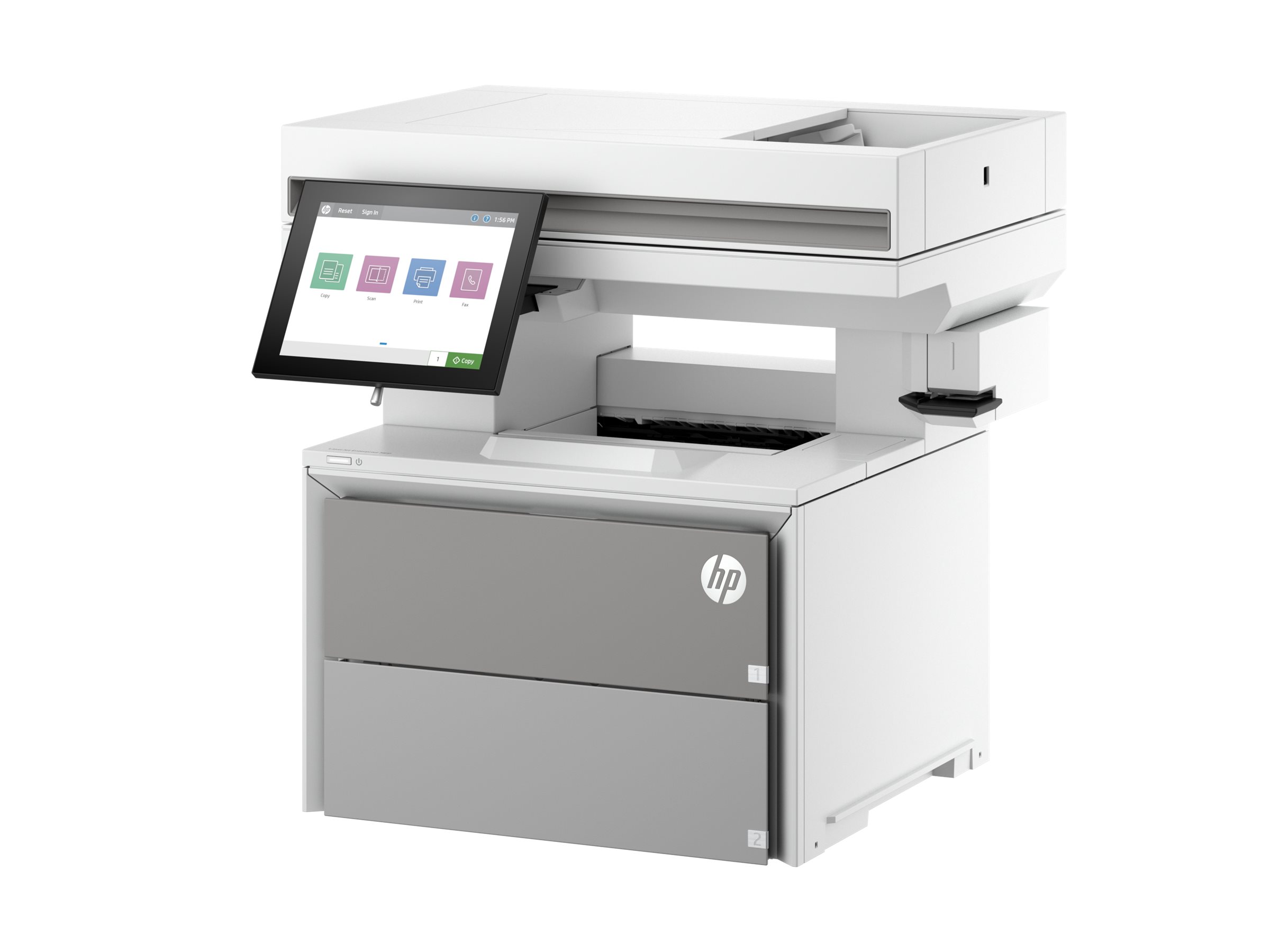 HP LaserJet Enterprise MFP 5602f, multifunction printer, B/W - Image 2