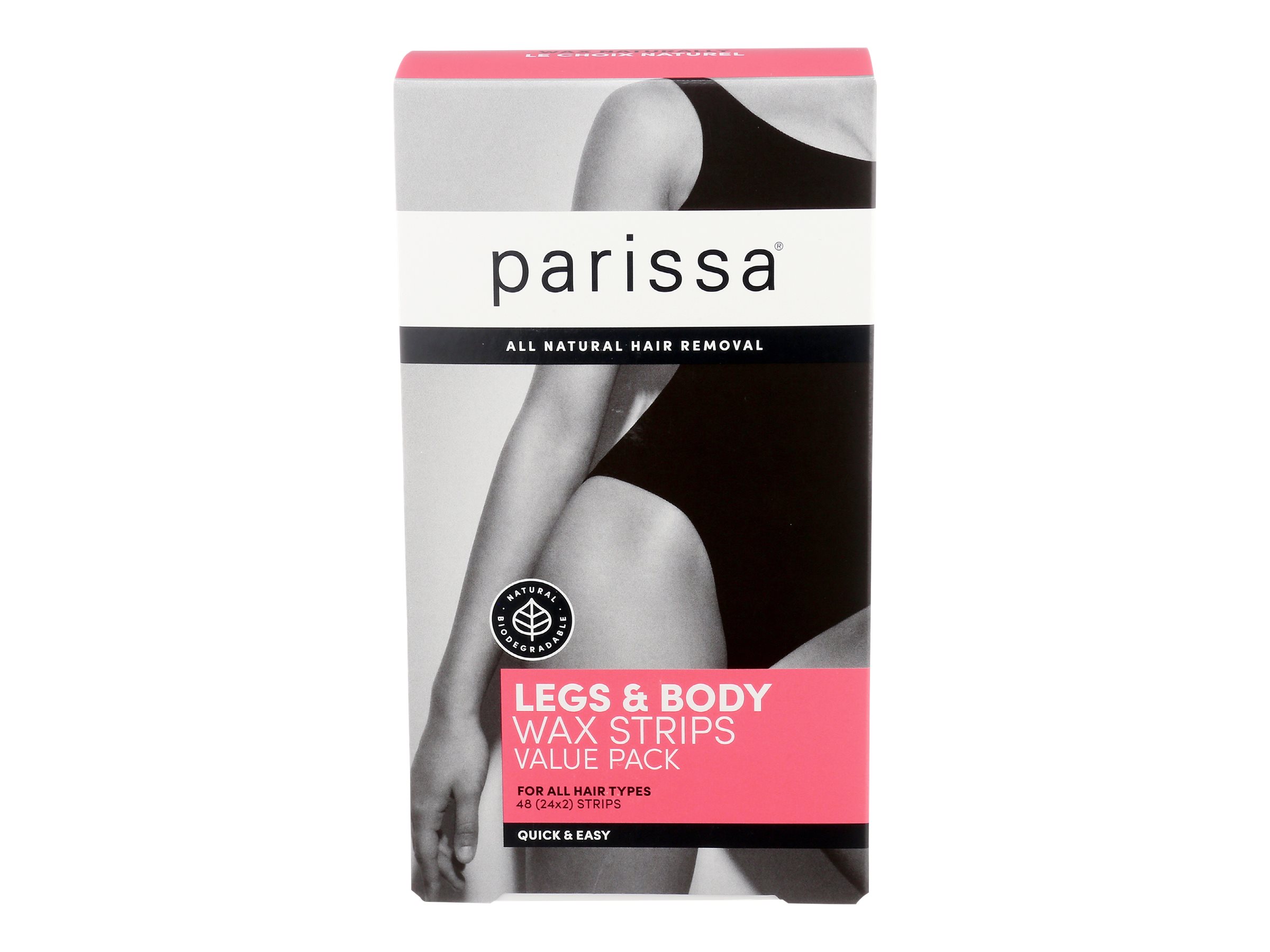 PARISSA WAX STRIPS LEGS&BODY 48'S