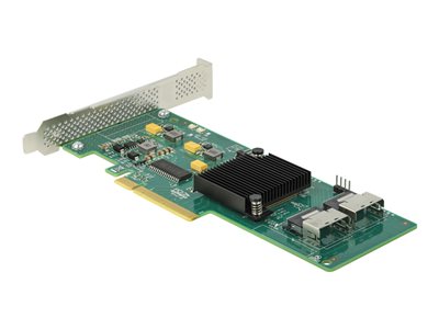 DELOCK 8 Port SATA PCI Express x8 Karte mit Anschlusskabel PCI Express Karten