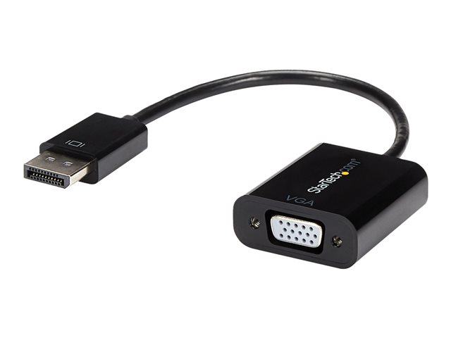 StarTech.com DisplayPort to VGA Display Adapter - 1080p 1920x1200 - Active DP to VGA (Male to Female) HD Video Converter for laptop/PC/Monitor (DP2VGA3)