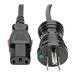 Eaton Tripp Lite Series Hospital-Grade Power Cord, NEMA 5-15P to Locking IEC C13