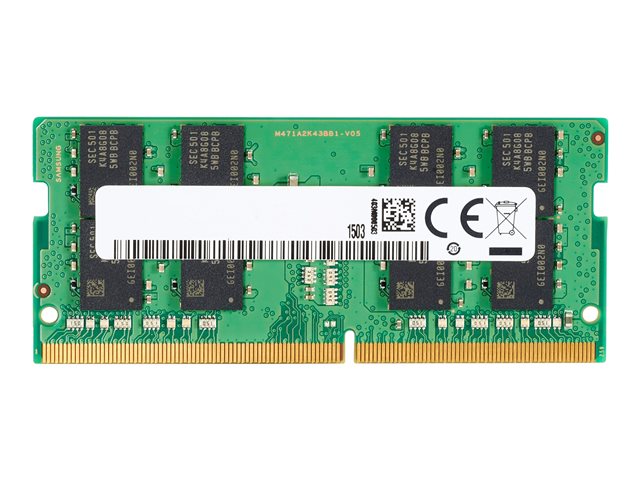 Image of HP - DDR4 - module - 4 GB - DIMM 288-pin - 3200 MHz / PC4-25600 - unbuffered